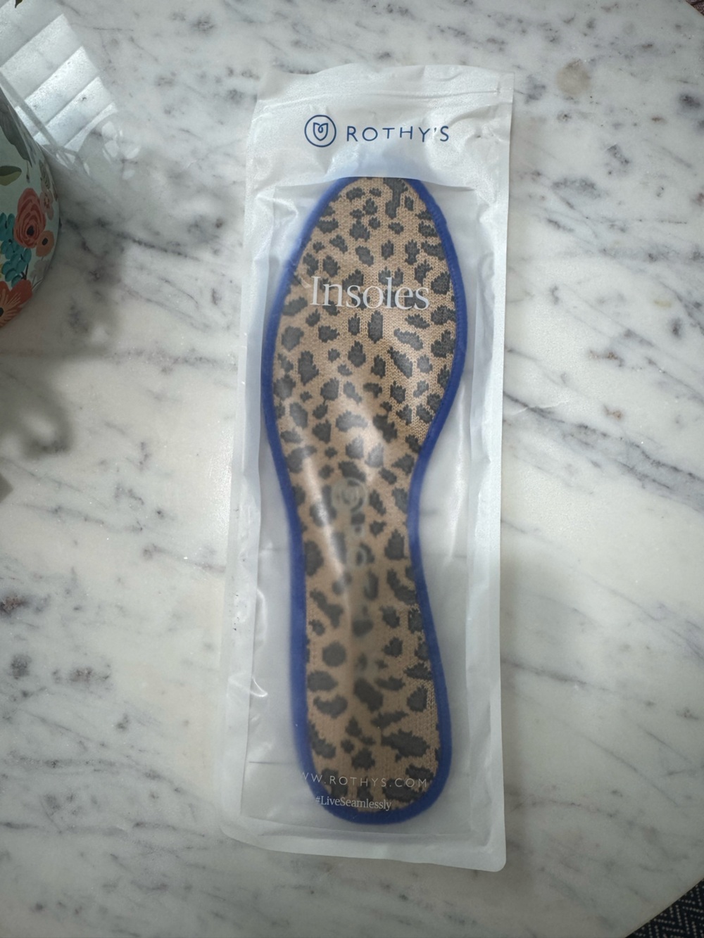 Rothy's Leopard Print Insole - the Flat size 10
